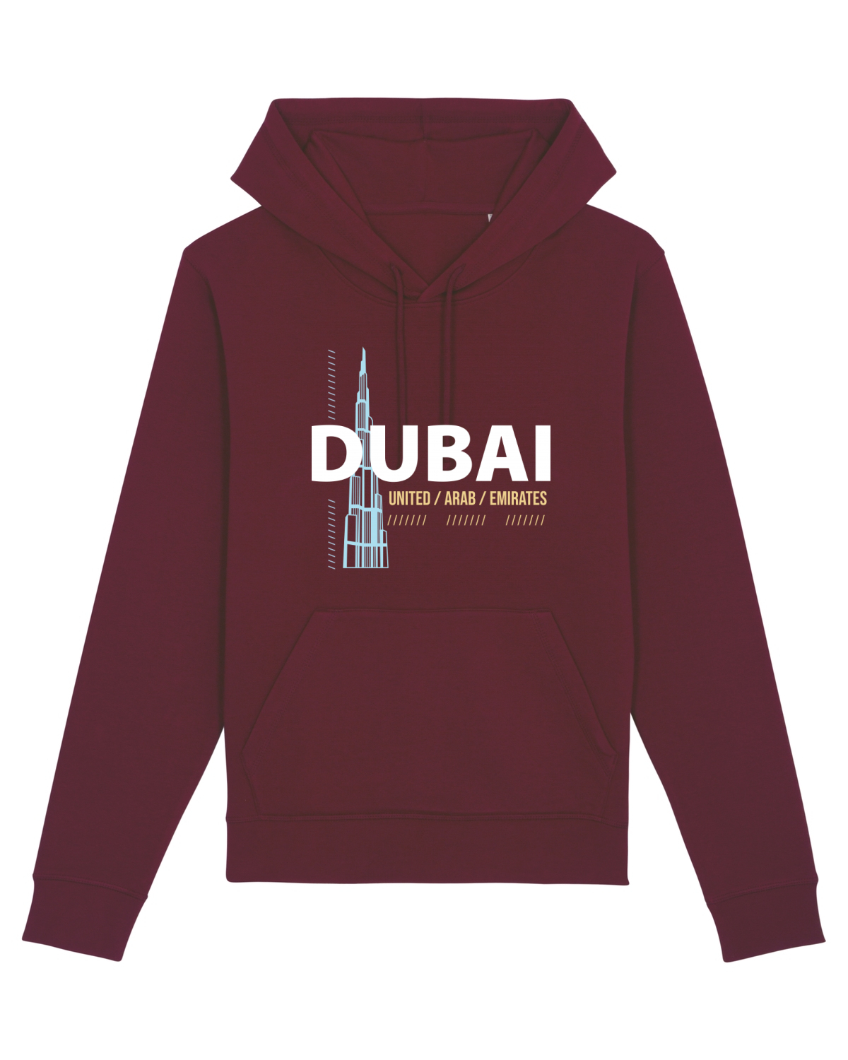 Hanorac Unisex Drummer Burgundy