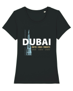 Dubai Tricou mânecă scurtă guler larg fitted Damă Expresser