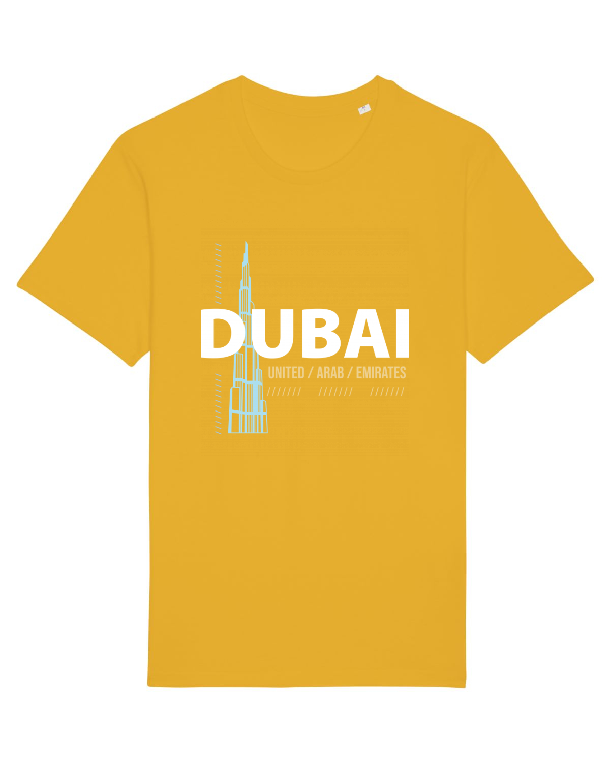 Tricou mânecă scurtă Unisex Rocker Spectra Yellow