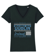 Dublin Tricou mânecă scurtă guler V Damă Evoker