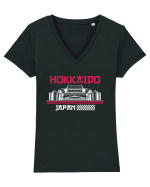 Hokkaido Tricou mânecă scurtă guler V Damă Evoker