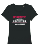 Hokkaido Tricou mânecă scurtă guler larg fitted Damă Expresser