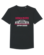 Hokkaido Tricou mânecă scurtă guler larg Bărbat Skater
