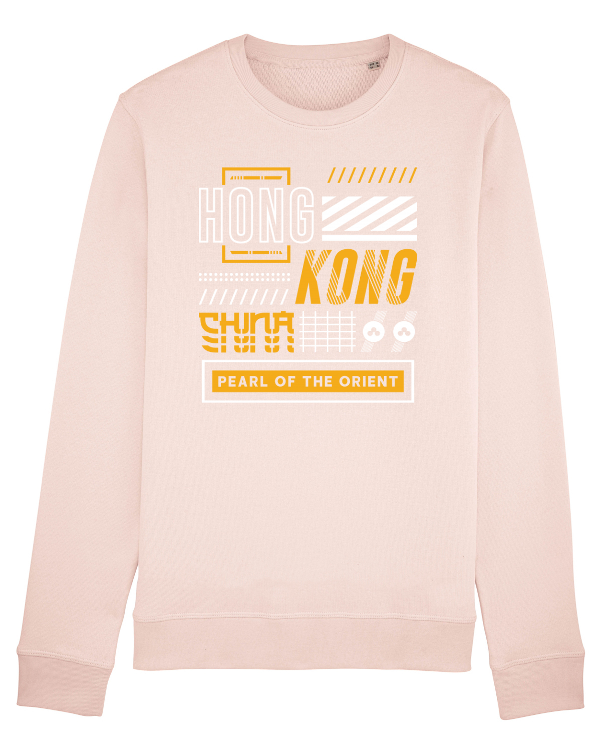 Bluză mânecă lungă Unisex Rise Candy Pink