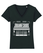 Johannesburg Tricou mânecă scurtă guler V Damă Evoker