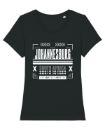 Johannesburg Tricou mânecă scurtă guler larg fitted Damă Expresser