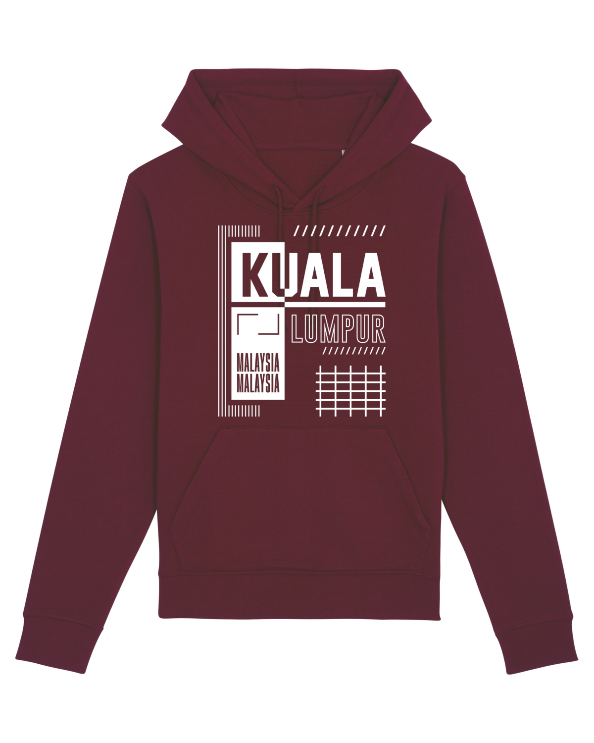 Hanorac Unisex Drummer Burgundy