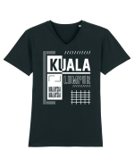 Kuala Lumpur Tricou mânecă scurtă guler V Bărbat Presenter