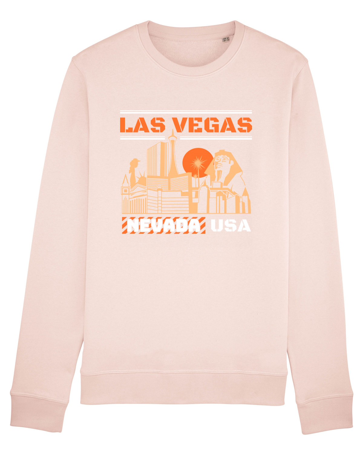Bluză mânecă lungă Unisex Rise Candy Pink
