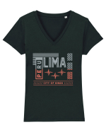 Lima Tricou mânecă scurtă guler V Damă Evoker