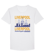 Liverpool Tricou mânecă scurtă guler larg Bărbat Skater