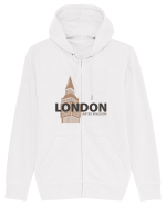 London UK Hanorac cu fermoar Unisex Connector