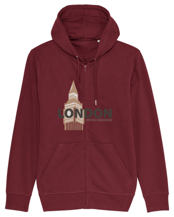 London UK Burgundy