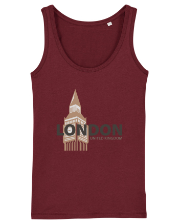 London UK Burgundy