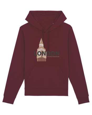 London UK Burgundy