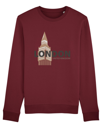London UK Burgundy