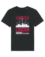 London Tricou mânecă scurtă Unisex Rocker