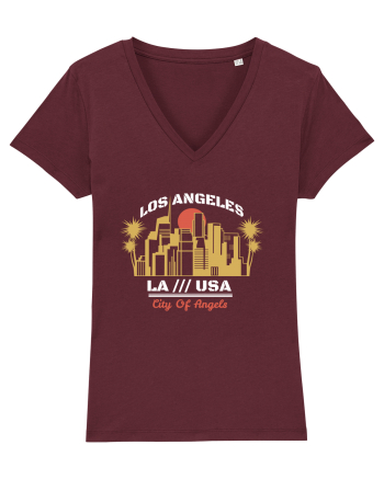 Los Angeles Burgundy