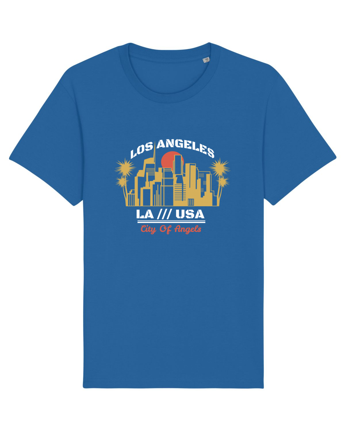 Tricou mânecă scurtă Unisex Rocker Royal Blue