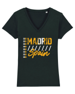 Madrid Tricou mânecă scurtă guler V Damă Evoker