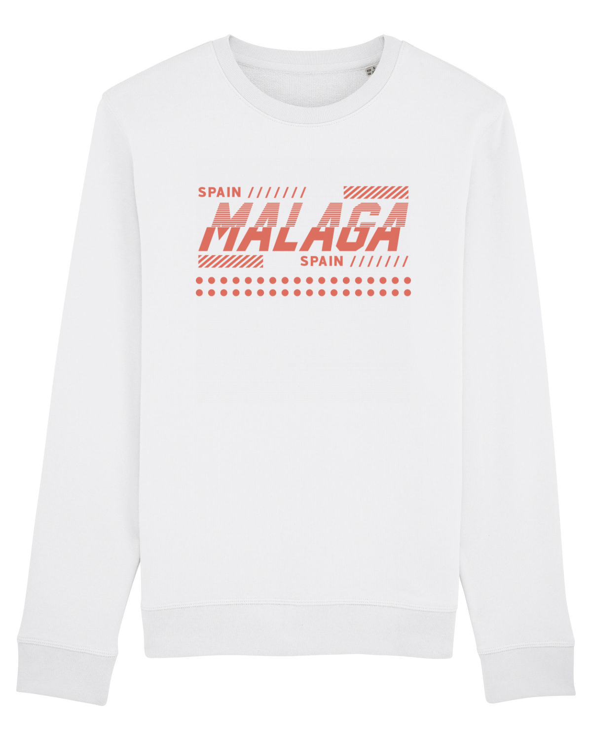Bluză mânecă lungă Unisex Rise White
