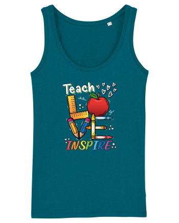 Teach Love Inspire Back to School Invata Iubeste Inspira Ocean Depth