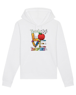 Teach Love Inspire Back to School Invata Iubeste Inspira Hanorac Unisex Drummer