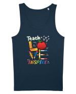 Teach Love Inspire Back to School Invata Iubeste Inspira Maiou Bărbat Runs