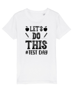 Let's do This Test Day black Tricou mânecă scurtă  Copii Mini Creator