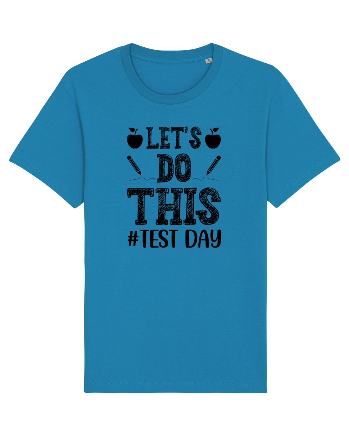 Tricou mânecă scurtă Unisex Rocker Azur