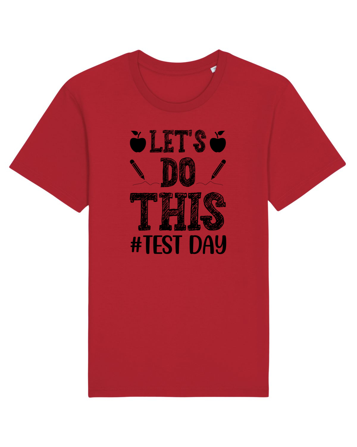 Tricou mânecă scurtă Unisex Rocker Red