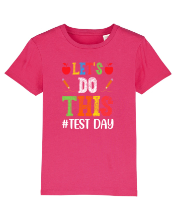 Let's do This Test Day color Raspberry