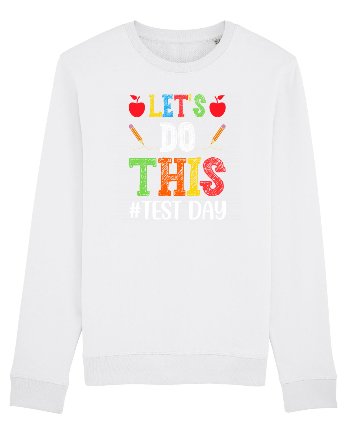 Bluză mânecă lungă Unisex Rise White