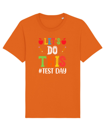 Let's do This Test Day color Bright Orange