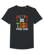 Let's do This Test Day color Tricou mânecă scurtă guler larg Bărbat Skater