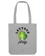 Lettuce Pray - black Sacoșă textilă