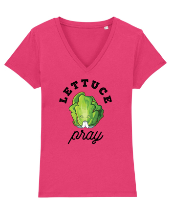 Lettuce Pray - black Raspberry