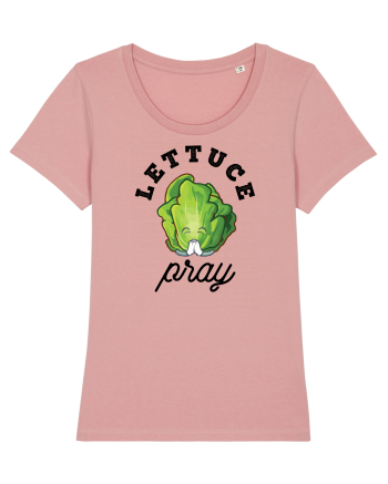 Lettuce Pray - black Canyon Pink