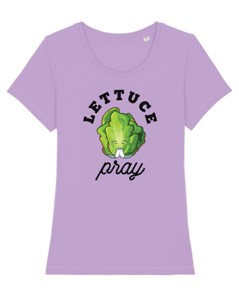 Lettuce Pray - black Lavender Dawn