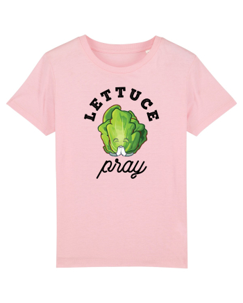 Lettuce Pray - black Cotton Pink