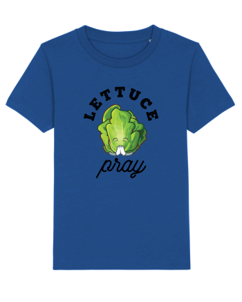 Lettuce Pray - black Majorelle Blue