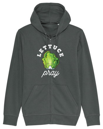 Lettuce Pray - white Anthracite
