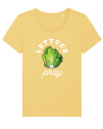 Lettuce Pray - white Jojoba