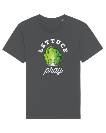 Lettuce Pray - white Anthracite