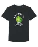 Lettuce Pray - white Tricou mânecă scurtă guler larg Bărbat Skater