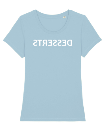 Stressed/desserts Sky Blue
