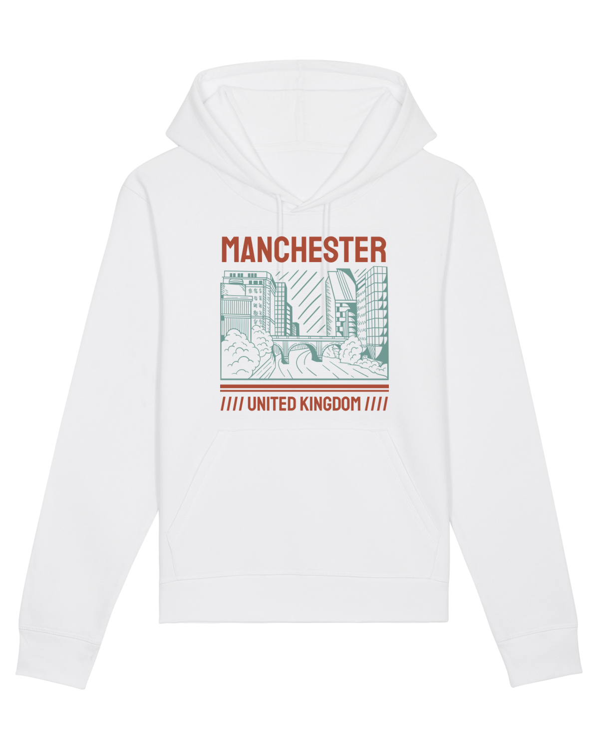 Hanorac Unisex Drummer White