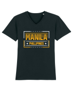 Manila Tricou mânecă scurtă guler V Bărbat Presenter
