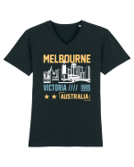 Melbourne Tricou mânecă scurtă guler V Bărbat Presenter