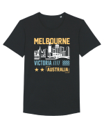 Melbourne Tricou mânecă scurtă guler larg Bărbat Skater